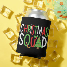Funny Christmas Squad Familienurlaub Dosenkühler