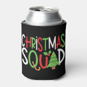 Funny Christmas Squad Familienurlaub Dosenkühler (Kanne Vorderseite)