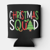Funny Christmas Squad Familienurlaub Dosenkühler (Rückseite)