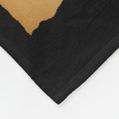 Funny Christmas Squirrel - Cute Squirrel Santa Hat Fleecedecke (Ecke)