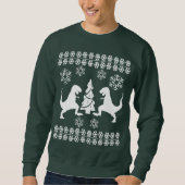 Funny Christmas Sweater Sweatshirt (Vorderseite)