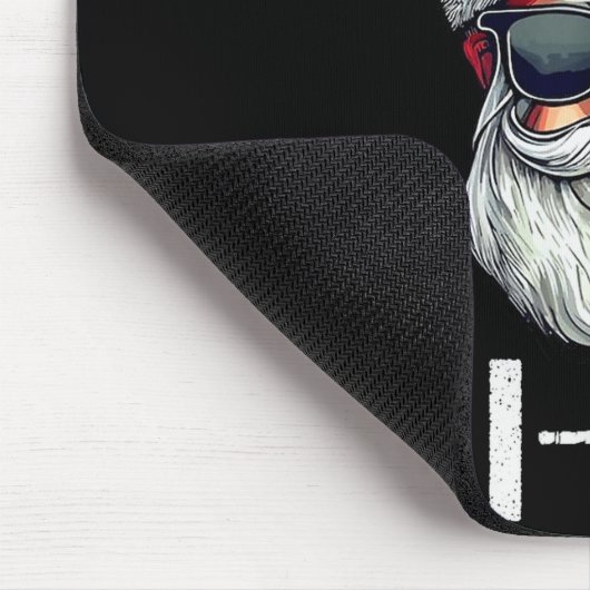 Funny Christmas Sweater Yippee-ki-yay Xmas , Uni-a Mousepad (Ecke)