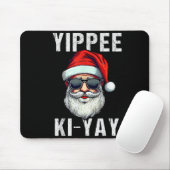 Funny Christmas Sweater Yippee-ki-yay Xmas , Uni-a Mousepad (Mit Mouse)