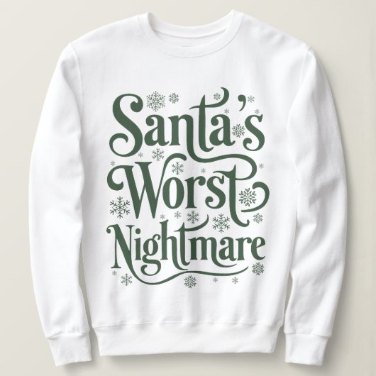 Funny Christmas Sweatshirt für Erwachsene (Design vorne)