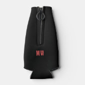 Funny Christmas T Rex Dinosaur Pun Spaß Imitate St Flaschenkühler (Rückseite)