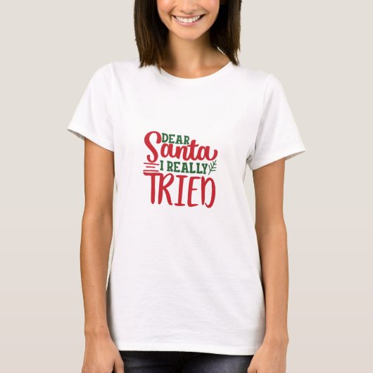 Funny Christmas T-Shirt (Vorderseite)