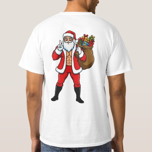 Funny Christmas T-Shirt (Rückseite)