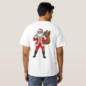 Funny Christmas T-Shirt (Schwarz voll)