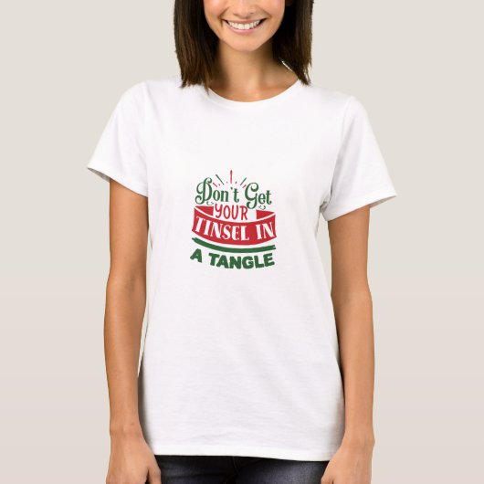 Funny Christmas T-Shirt (Vorderseite)