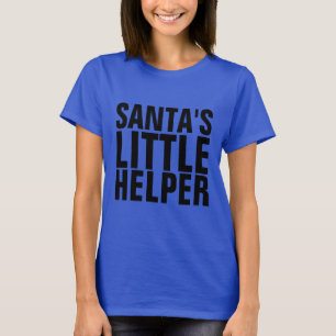 Funny Christmas T - Shirt, SANTA'S LITTLE HELPER T-Shirt
