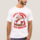 Funny Christmas T-Shirt Sticker Favorite (Vorderseite)
