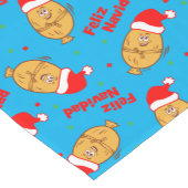 Funny Christmas Tamales Pattern Kurzer Tischläufer (Ecke)