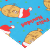 Funny Christmas Tamales Pattern Tischdecke (Schrägansicht)