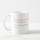 Funny Christmas Tasse Mitarbeiter Geschenk (Links)