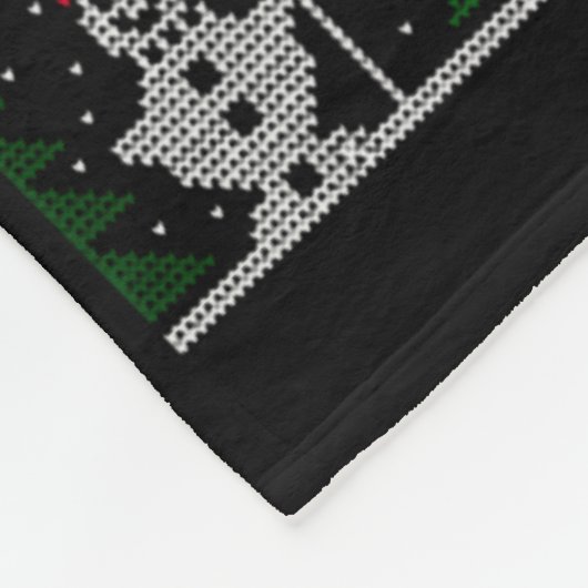 Funny Christmas Tech Suprt Computer T Shirt Fleecedecke (Ecke)