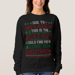 Funny Christmas tee zeigt Liebe für Bruder
