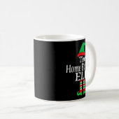 Funny Christmas The Home Builder Elf Developer Arc Kaffeetasse (VorderseiteRechts)