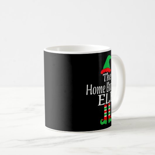 Funny Christmas The Home Builder Elf Developer Arc Kaffeetasse (VorderseiteRechts)