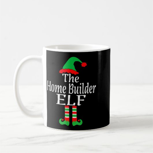 Funny Christmas The Home Builder Elf Developer Arc Kaffeetasse (Links)