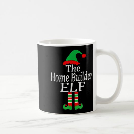 Funny Christmas The Home Builder Elf Developer Arc Kaffeetasse (Rechts)