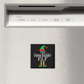 Funny Christmas The Home Builder Elf Developer Arc Magnet (In Situ (Geschirrspüler))