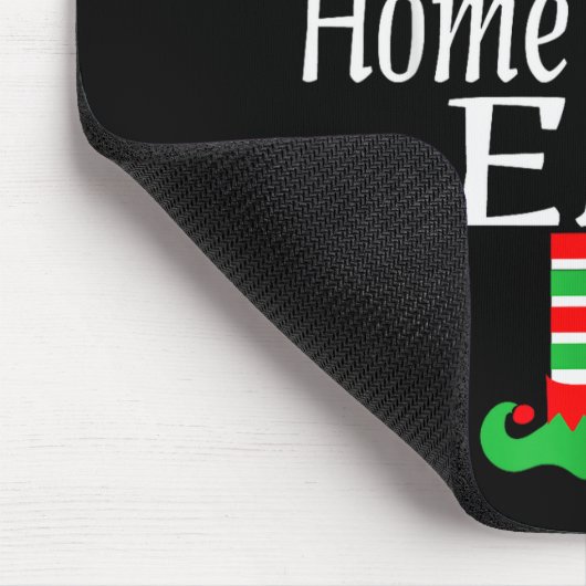 Funny Christmas The Home Builder Elf Developer Arc Mousepad (Ecke)