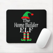 Funny Christmas The Home Builder Elf Developer Arc Mousepad (Mit Mouse)