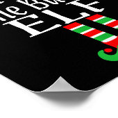 Funny Christmas The Home Builder Elf Developer Arc Poster (Ecke)