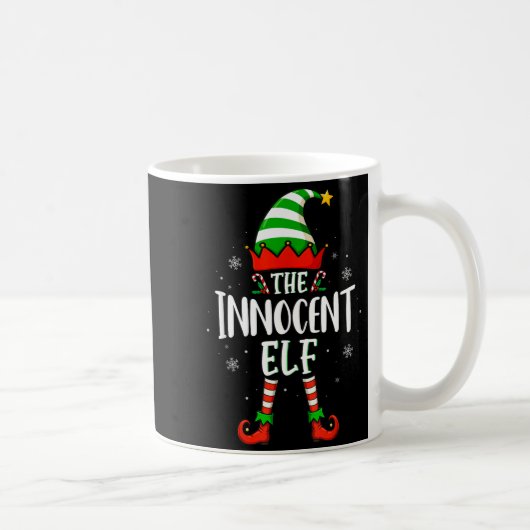 Funny Christmas The Innocent Elf Family Matching X Kaffeetasse (Rechts)