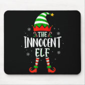 Funny Christmas The Innocent Elf Family Matching X Mousepad (Vorne)