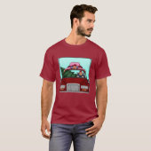 Funny Christmas Tree Cutting Shirt (Vorne ganz)