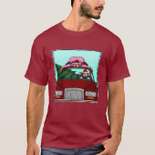 Funny Christmas Tree Cutting Shirt (Vorderseite)