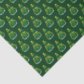 Funny Christmas Tree Erlangen Lit Seidenpapier (Ausschnitt)