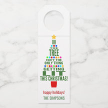 Funny Christmas Tree Erlangen Lit | Wein