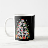 Funny Christmas Tree Panda Family Xmas Pajamas  Kaffeetasse (Links)