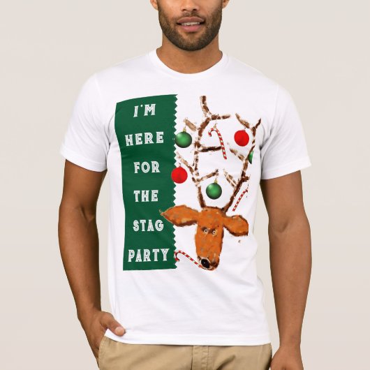 Funny Christmas Typ T-Shirt (Vorderseite)