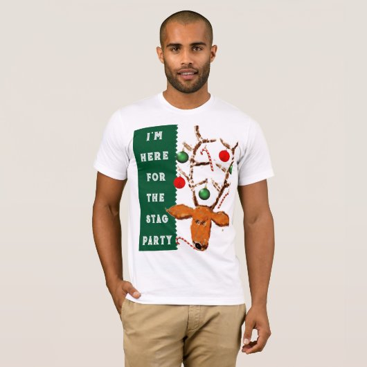 Funny Christmas Typ T-Shirt (Vorne ganz)