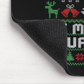 Funny Christmas Ugly Sweater - Definition Nice Mousepad (Ecke)