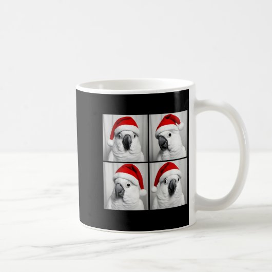 Funny Christmas Umbrella Atoo Santa Photo Booth Pa Kaffeetasse (Rechts)
