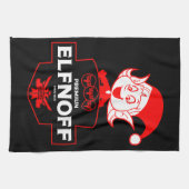 Funny Christmas Vodka Geschirrtuch (Horizontal)