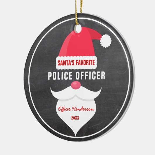 Funny Christmas Weihnachten Weihnachts Lieblingspo Keramik Ornament (Links)