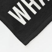 Funny Christmas Whats Crackin Nutcracker Men Kids Fleecedecke (Ecke)