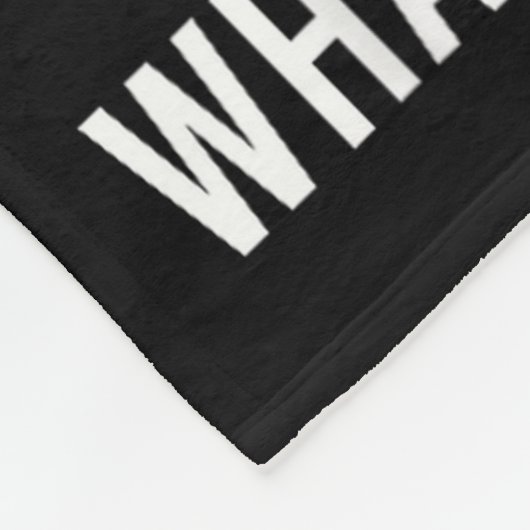 Funny Christmas Whats Crackin Nutcracker Men Kids  Fleecedecke (Ecke)