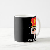 Funny Christmas Whats Crackin Nutcracker Men Kids  Kaffeetasse (VorderseiteRechts)