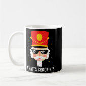 Funny Christmas Whats Crackin Nutcracker Men Kids  Kaffeetasse (Links)