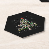 Funny Christmas Whippet Hund Liebhaber Geschenk Es Untersetzer (angewinkelt)