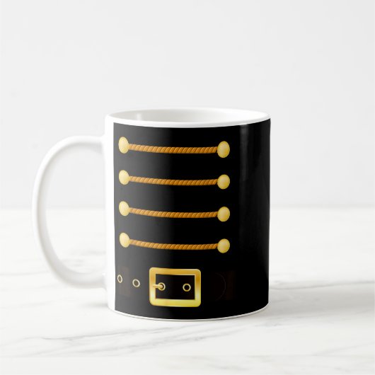 Funny Christmas With Nutcracker Costume Kaffeetasse (Links)