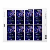 Funny Christmas Wolf Pun Bierbrauer Flasche Handwe (Vorne)