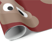 FUNNY CHRISTMAS Wrapping Paper gekackt Geschenkpapier (Rolleneckpunkt)
