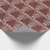 Funny Christmas Wrapping Paper Geschenkpapier (Ecke)